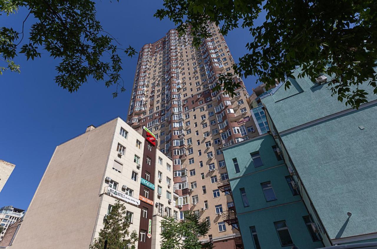 1К Люкс На Жилянская 118 Apartamento Kiev Exterior foto